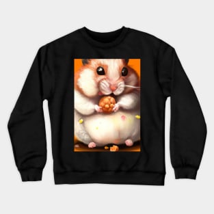 Hamster is Eating Crewneck Sweatshirt